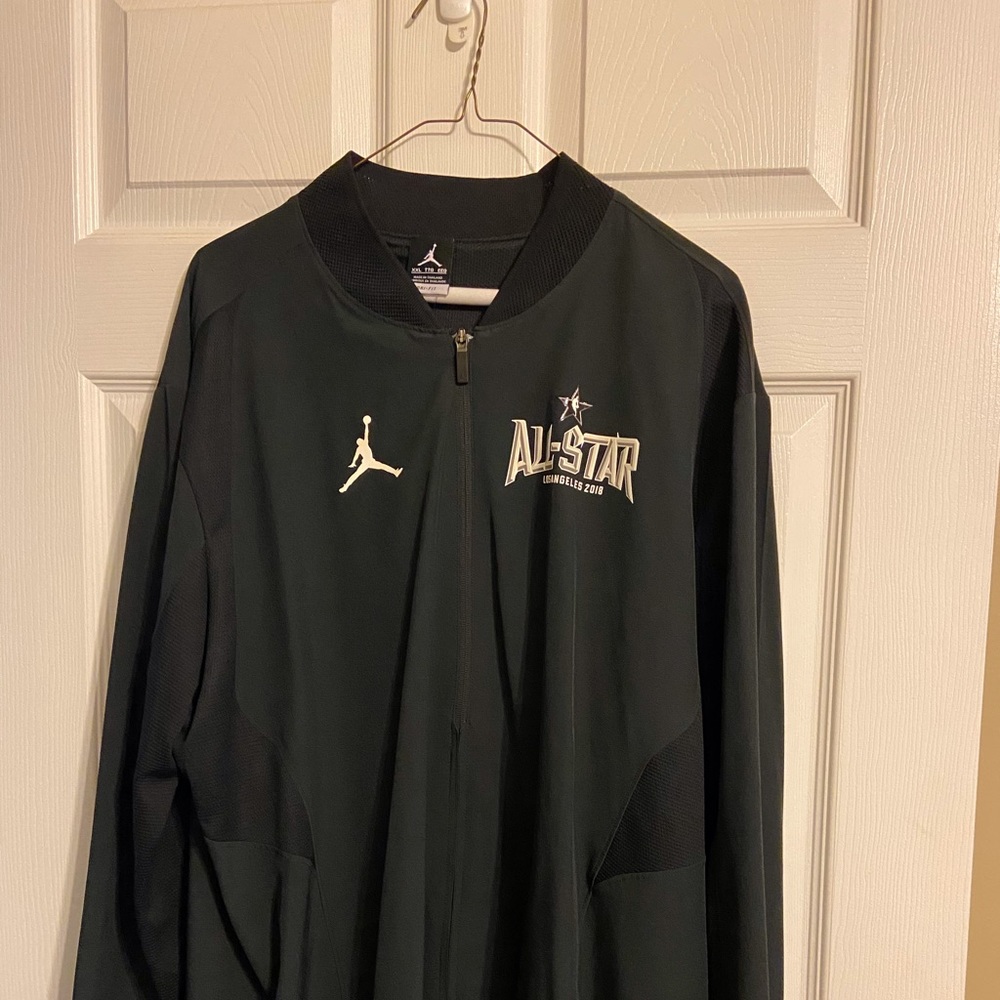 Black Air Jordan Jacket with NBA All Star Logo